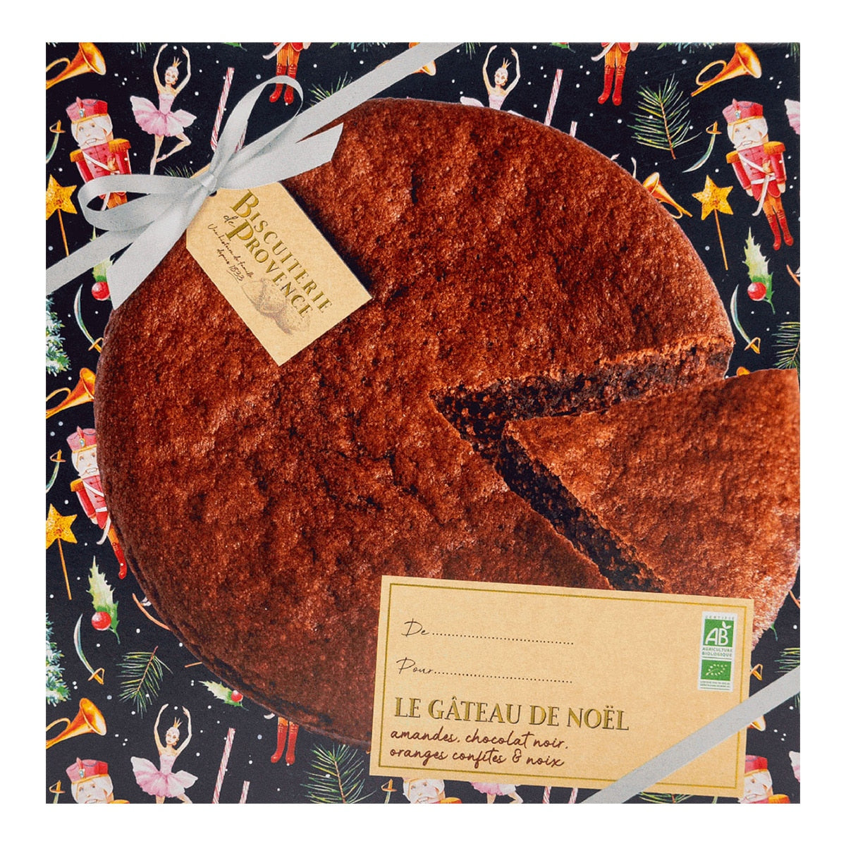 Noel Biscuiterie de Provence Chocolate Orange Cake – French Confection 225g