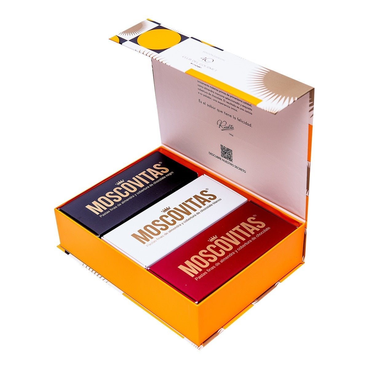 Moscovitas de Rialto Almond Pastries – 40th Anniversary Box 480g