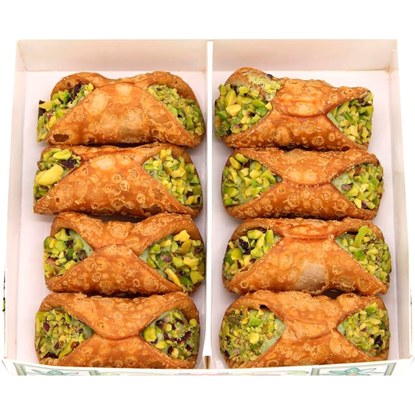 Gusto Etna Pistachio Cannoli – Sicilian Pastry Shells 210g