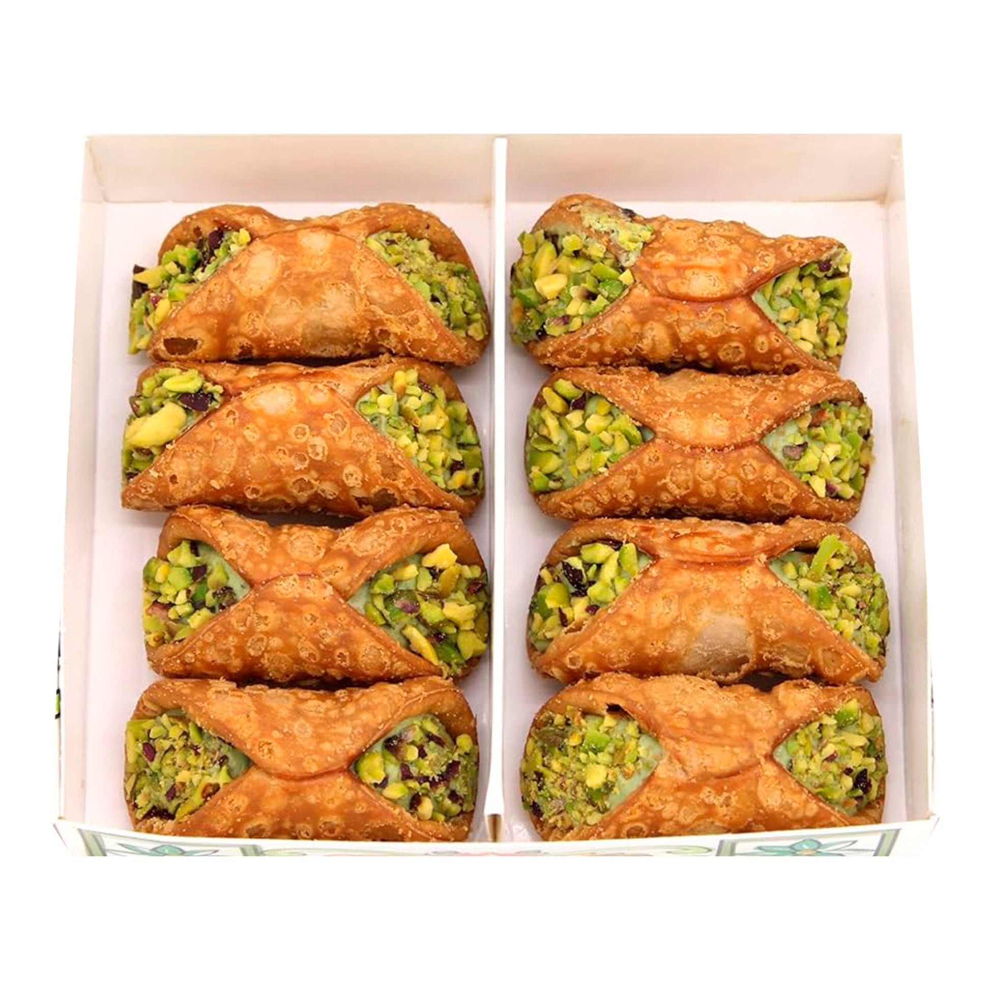 Gusto Etna Pistachio Cannoli – Sicilian Pastry Shells 210g