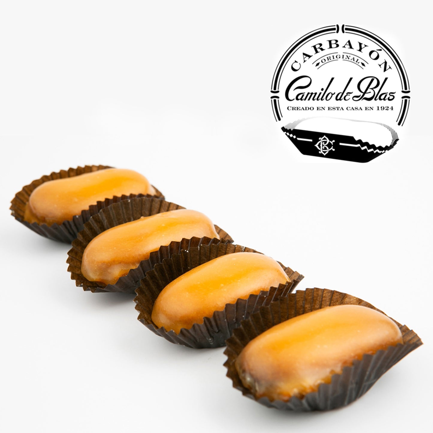 Camillo de Blas Mini Carbayones – Almond & Egg Yolk Sweets 180g