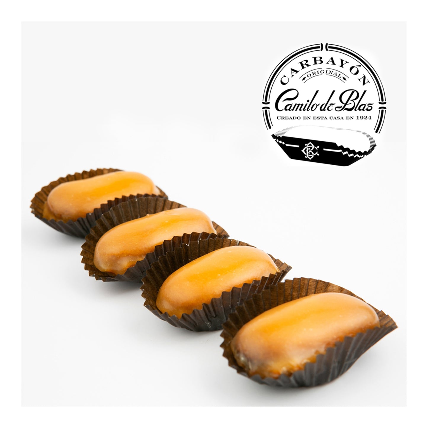 Camillo de Blas Mini Carbayones – Almond & Egg Yolk Sweets 180g