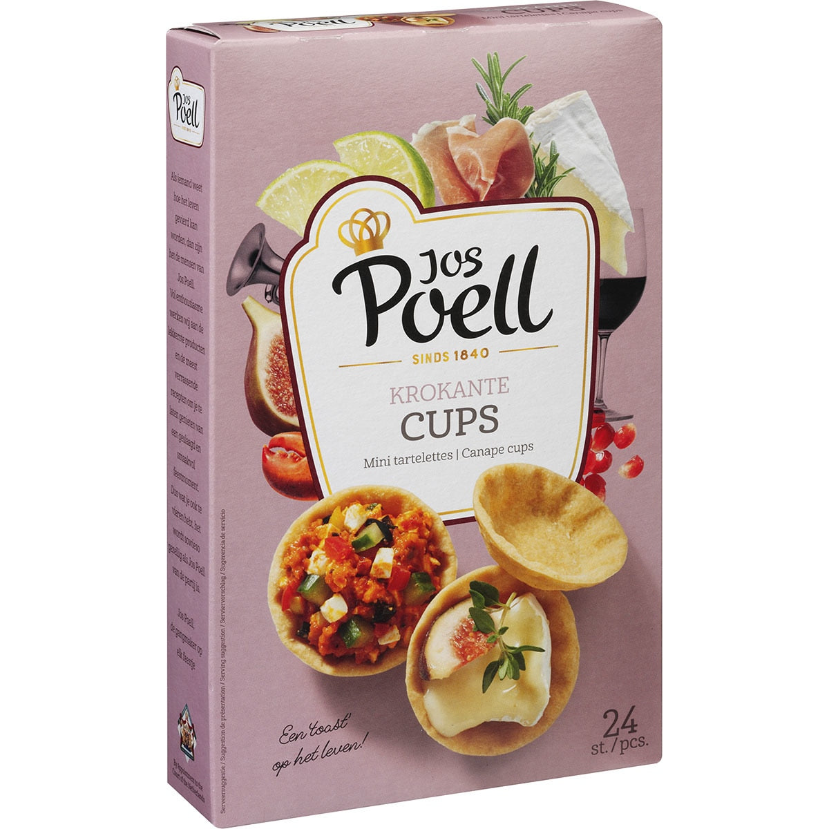 Jos Poel Mini Tartaletas – Spanish Pastry Bites 72g