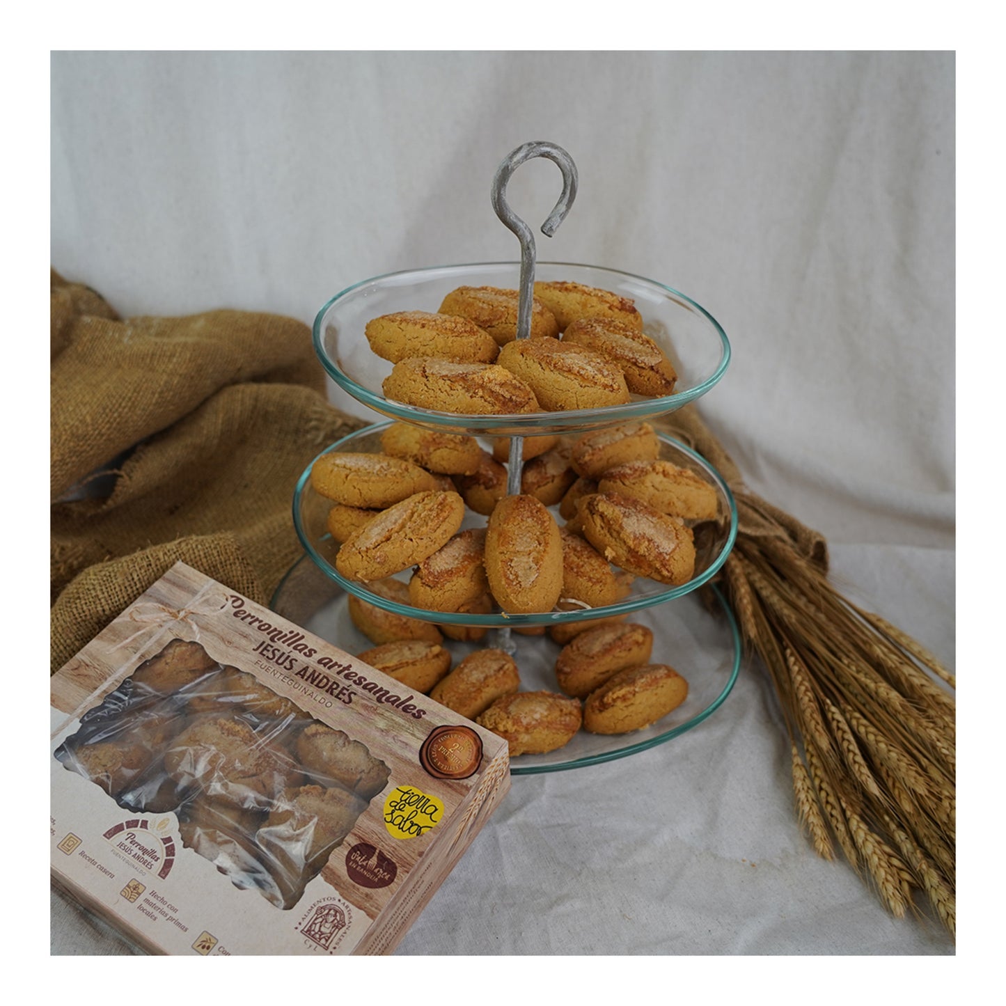Jesús Andrés Perronillas Artesanales – Spanish Handmade Cookies 530g