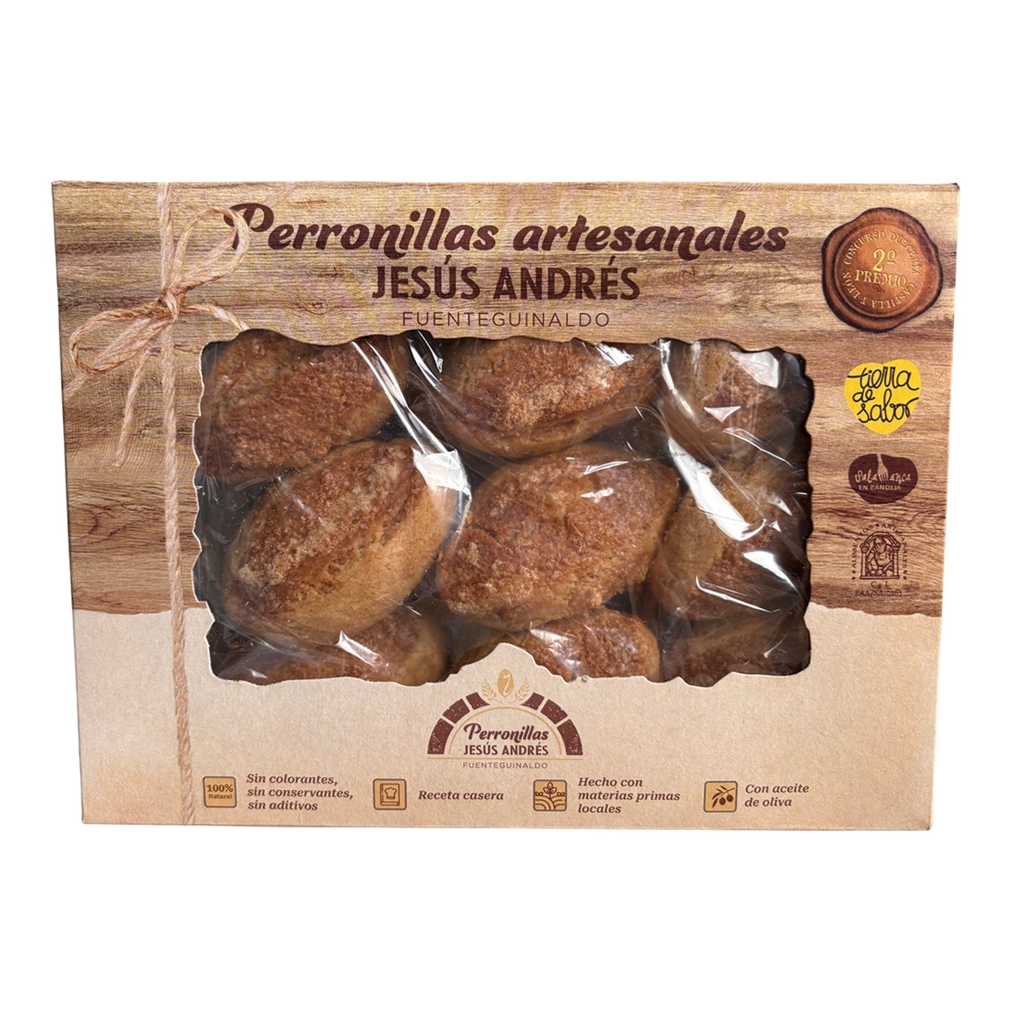 Jesús Andrés Perronillas Artesanales – Spanish Handmade Cookies 530g