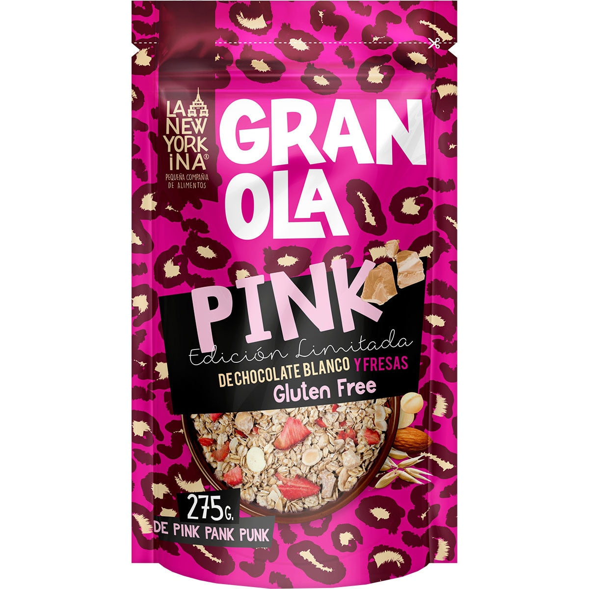 La Newyorkina Pink Granola – Gluten-Free Limited Edition 275g