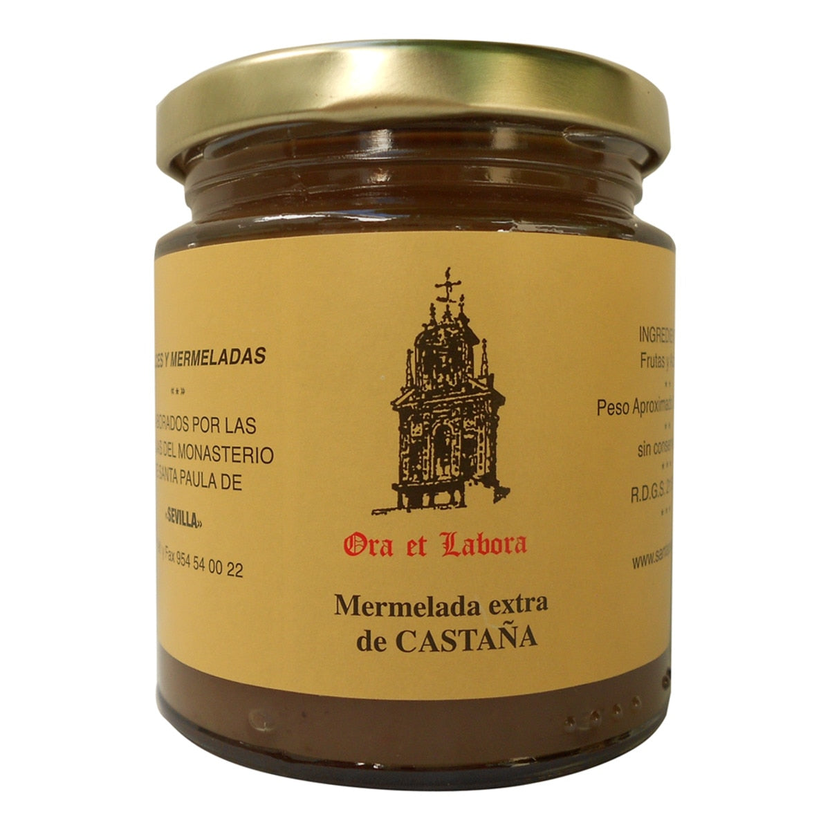 Ora et Labora Chestnut Cream – Spanish Spread 300g
