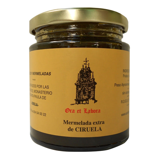 Ora et Labora Plum Jam – Spanish Conserve 300g
