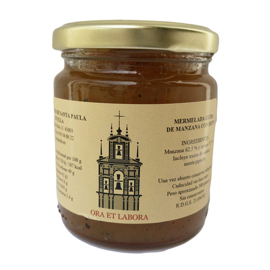 Ora et Labora Apple & Mint Jam – Spanish Preserve 300g