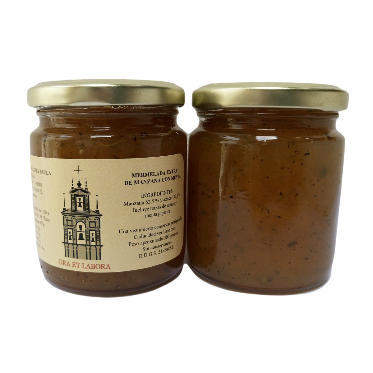 Ora et Labora Apple & Mint Jam – Spanish Preserve 300g