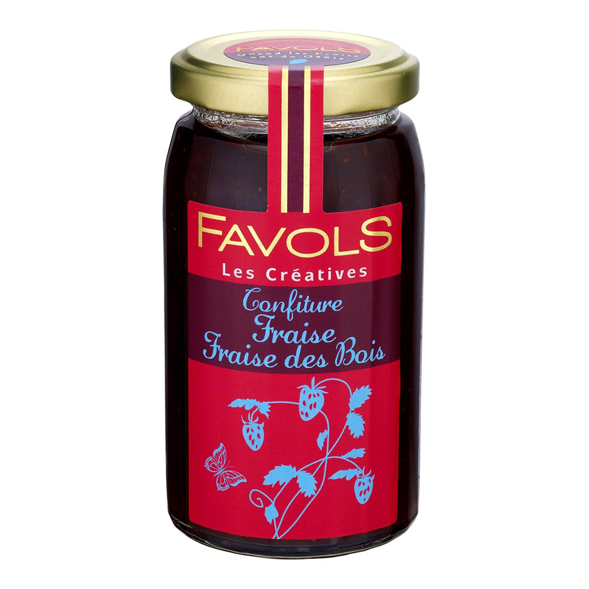 Favols Les Créatives Wild Strawberry Jam – French Preserve 270g