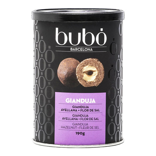 Bubó Hazelnut Guianduja Bonbons with Fleur de Sel – 190g