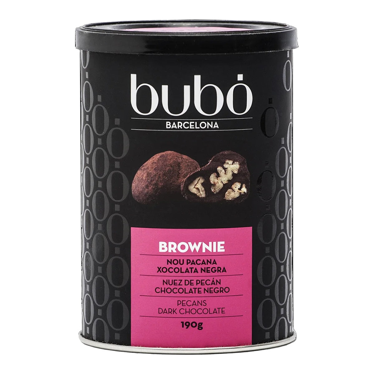 Bubó Brownie Bonbons – Pecan, Ginger & Dark Chocolate 190g