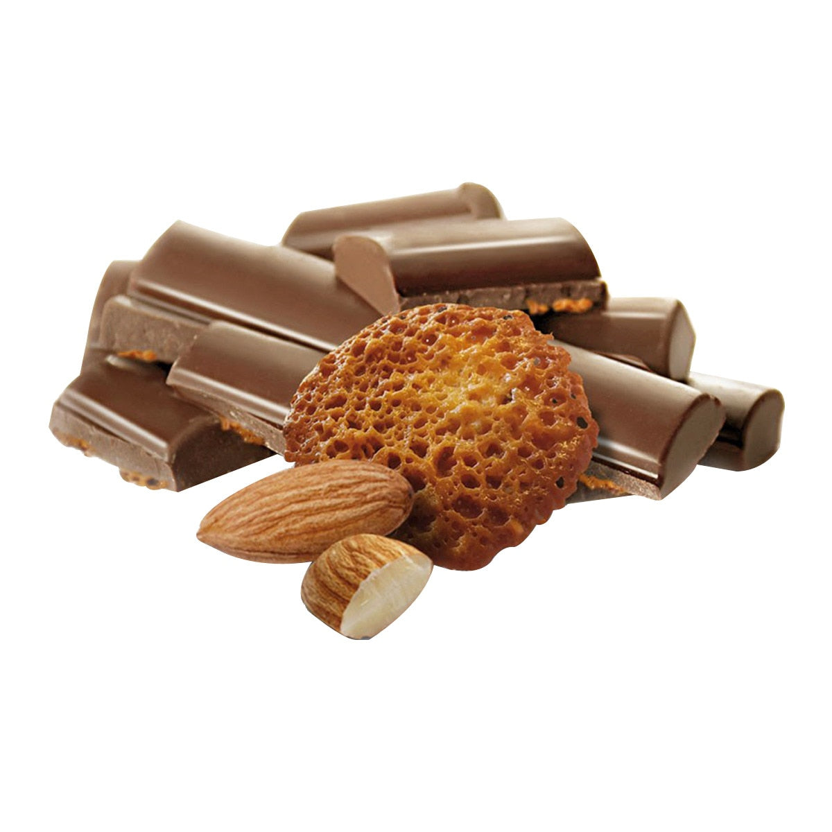 Rafa Gorrotxategi Milk Chocolate with Almond Crisps – 42% Cacao 100g