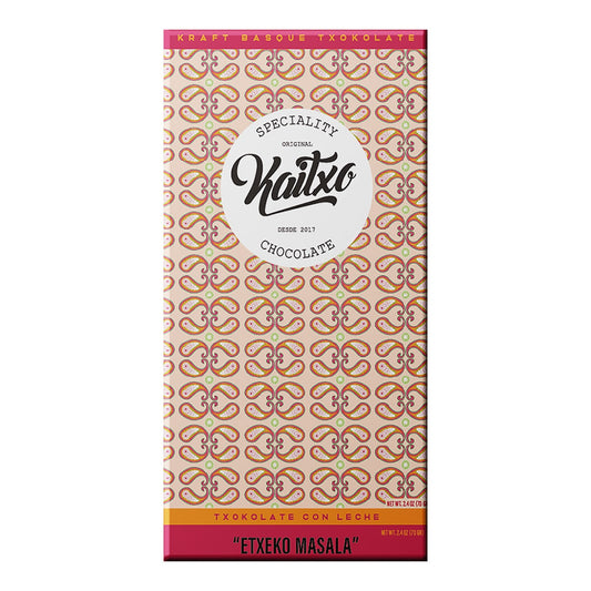 Etxeko Masala Kaitxo Milk Chocolate – Basque Spiced Tablet 70g