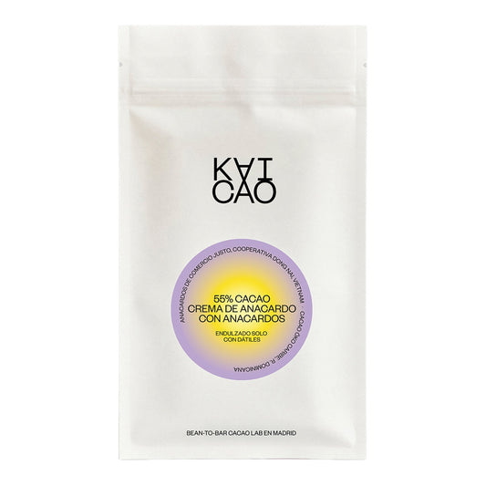 Kaicao Dark Chocolate 55% – Cashew Cream & Sea Salt 70g