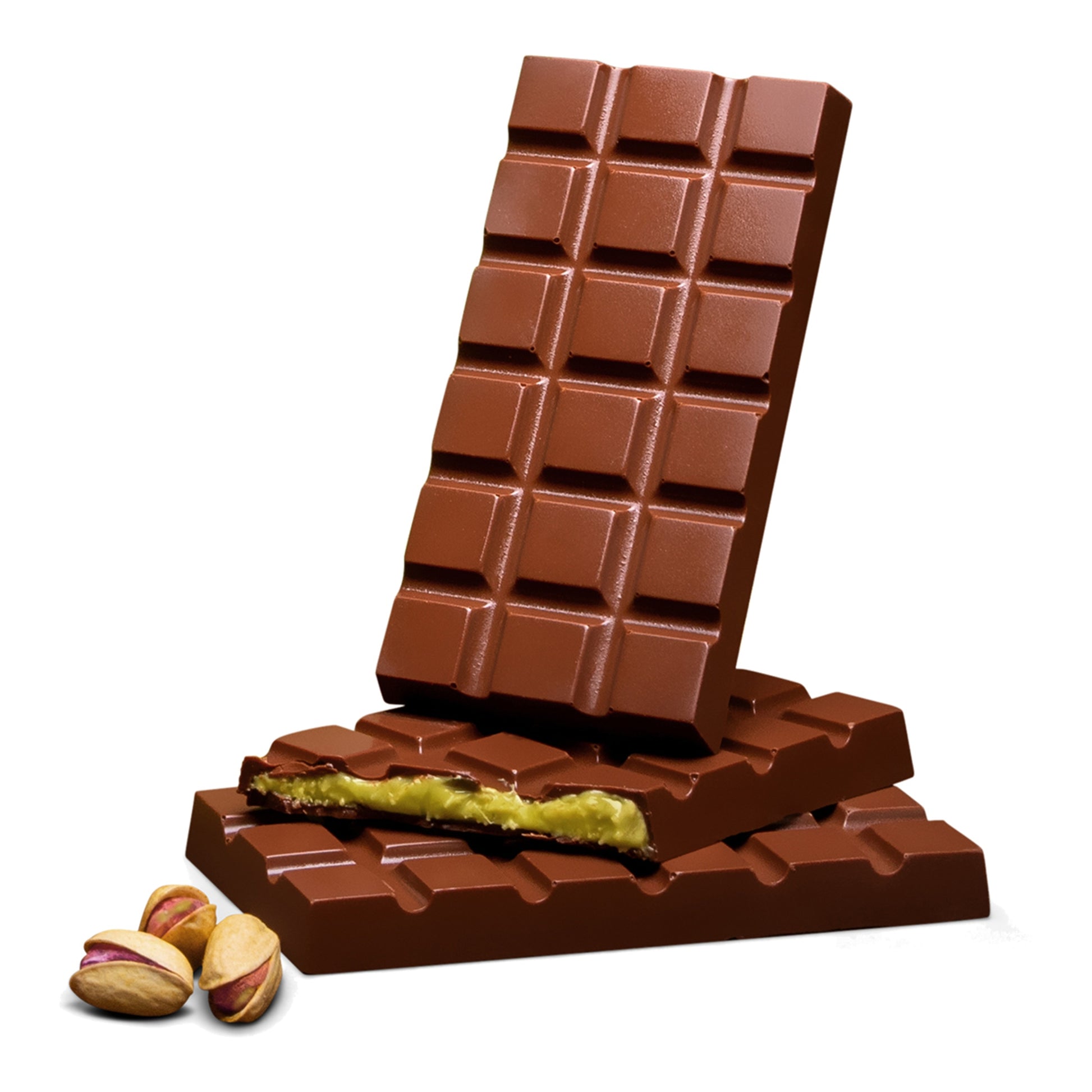 Mavis Pistachio Cream Milk Chocolate Tablet – Spanish 75g