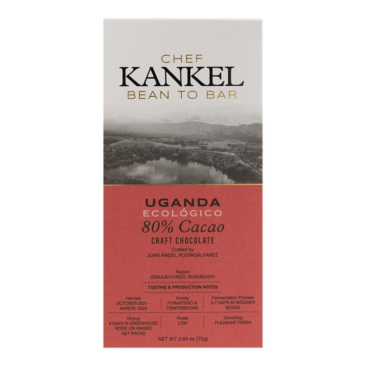 Kankel Cacao Dark Chocolate – Single-Origin Uganda 75g