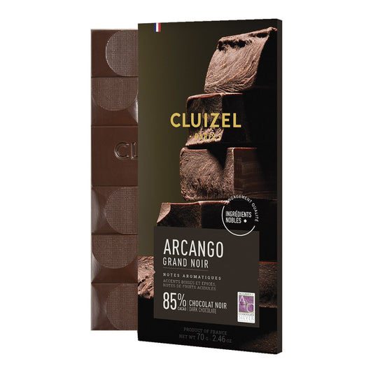 Michel Cluizel Arcango Gran Noir – Dark Chocolate 85% 70g