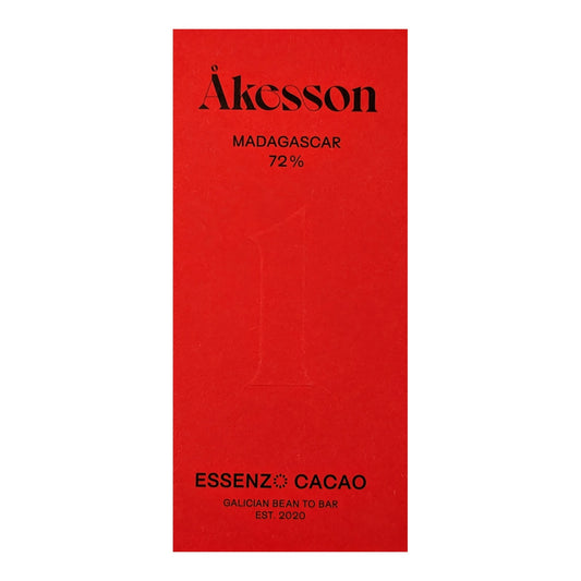 Akesson Essenzo Madagascar 72% Dark Chocolate – Single-Origin Cacao 80g