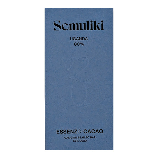 Essenzo Uganda 80% Dark Chocolate – Single-Origin Cacao 80g