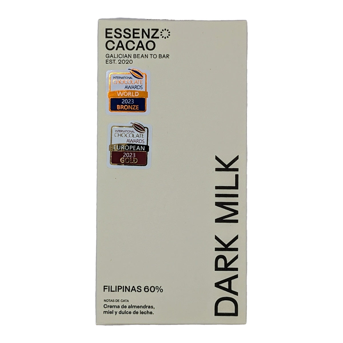 Essenzo Cacao Filipinas Dark Milk Chocolate – 60% Cacao 80g