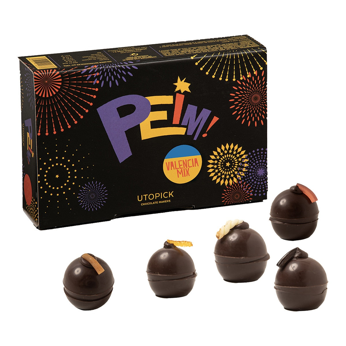 Peim Bombetas Valencia Mix – Spanish Chocolate Truffles 180g