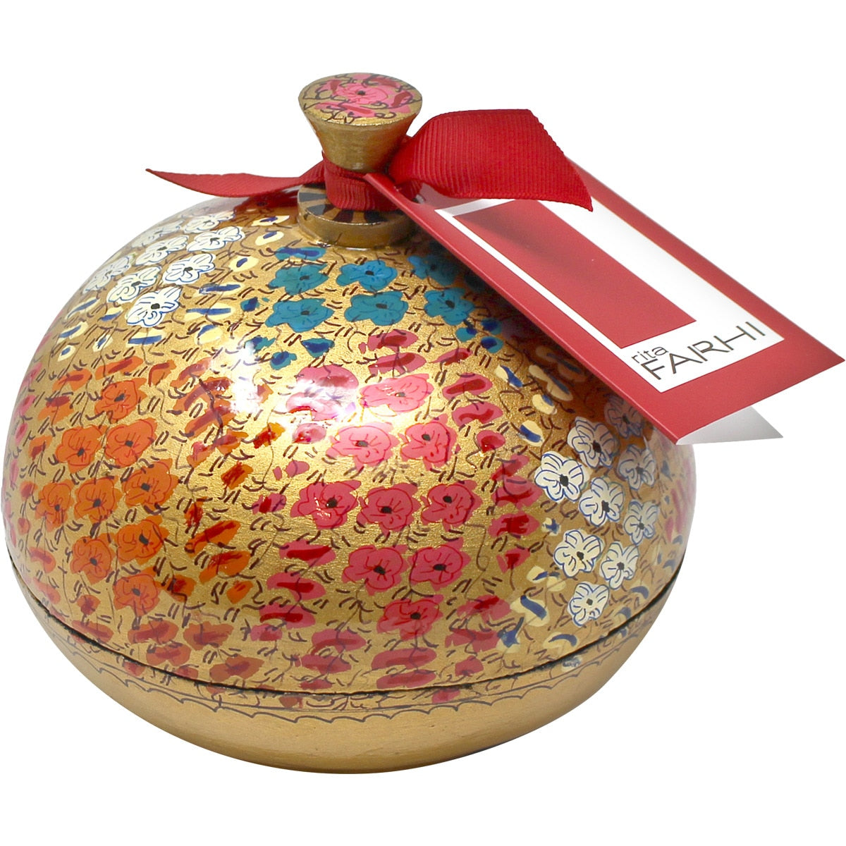 Farhi Hand-Painted Ginger Pearl Bonbons with Dark Chocolate 130g