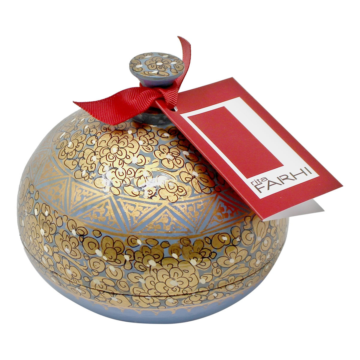 Farhi Chocolate-Covered Raisin Pearls – Hand-Painted Spanish Bombonera 130g