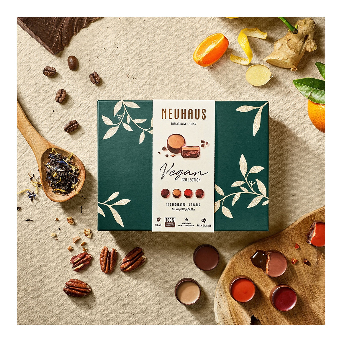 Neuhaus Vegan Collection Chocolates – Belgian Pralines 120g