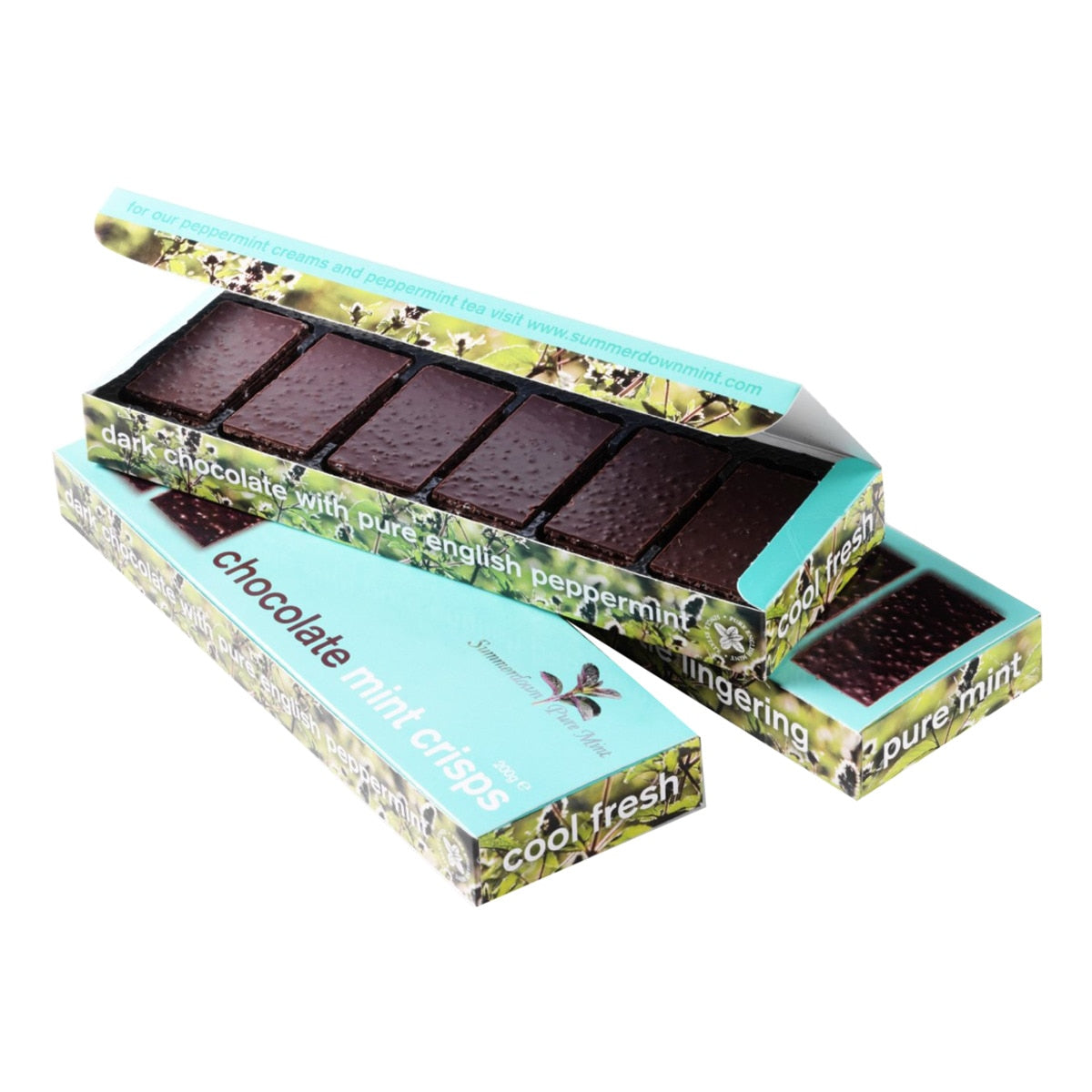 Summerdown Mint Chocolate – Dark Chocolate Bar 200g