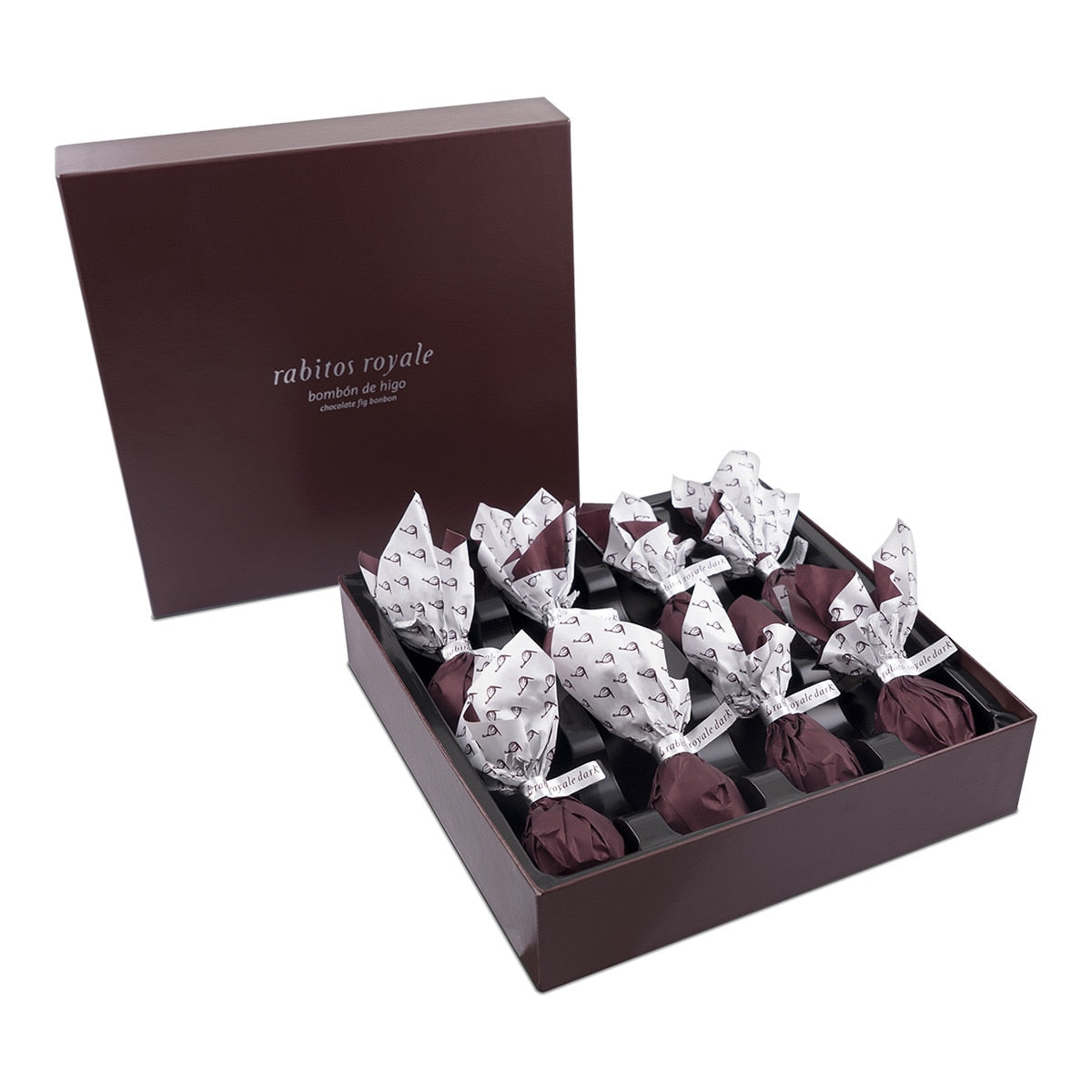 Rabitos Royale La Higuera – Dark Chocolate Fig Bonbons 142g
