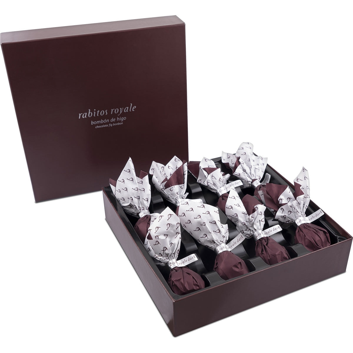 Rabitos Royale La Higuera – Dark Chocolate Fig Bonbons 142g