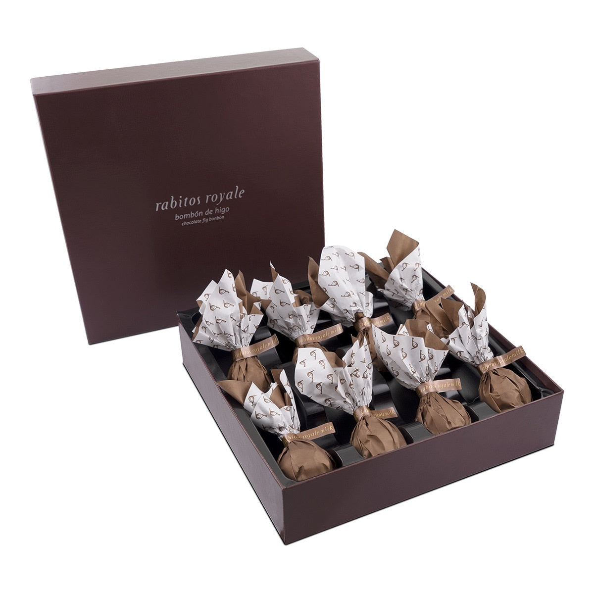 Rabitos Royale La Higuera – Milk Chocolate & Dried Fig Bonbons 142g