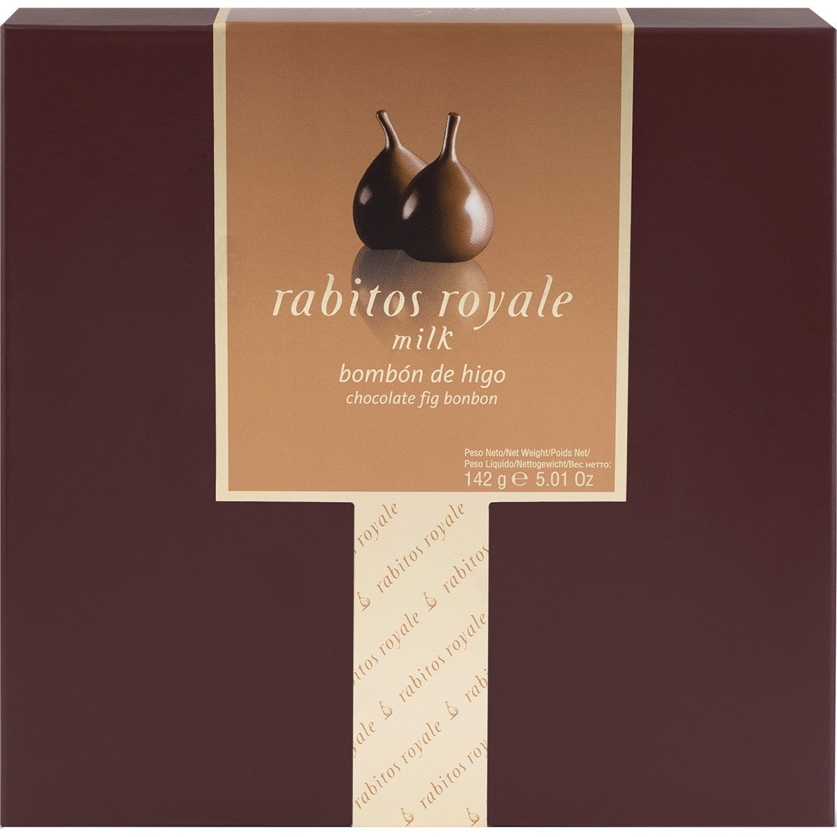 Rabitos Royale La Higuera – Milk Chocolate & Dried Fig Bonbons 142g