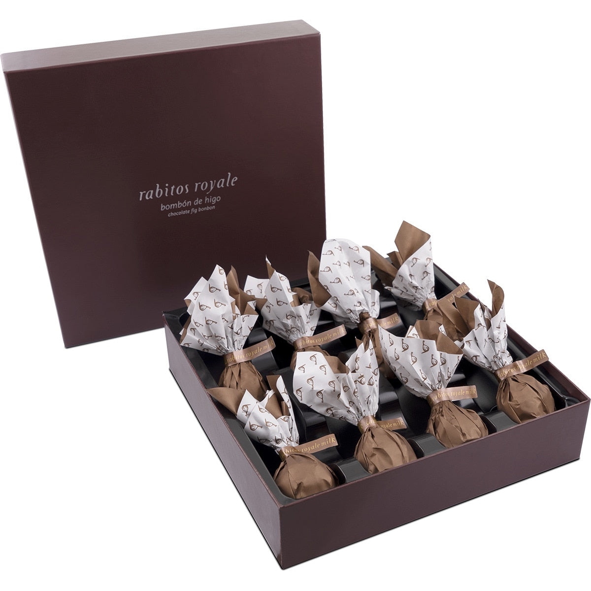 Rabitos Royale La Higuera – Milk Chocolate & Dried Fig Bonbons 142g