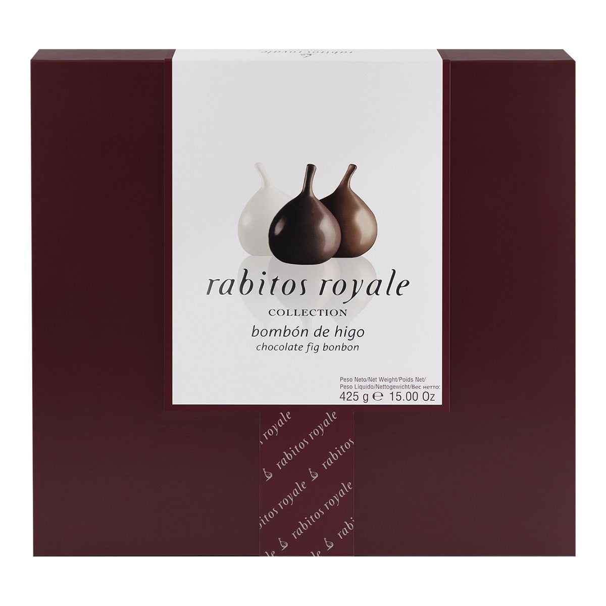 Rabitos Royale Fig Bonbons – Spanish Chocolate Assortment 425g