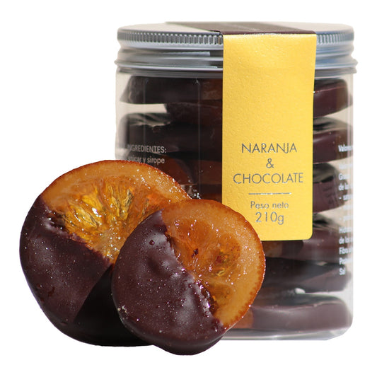Orange Fondants with Chocolate – Pequeña Repostería 210g
