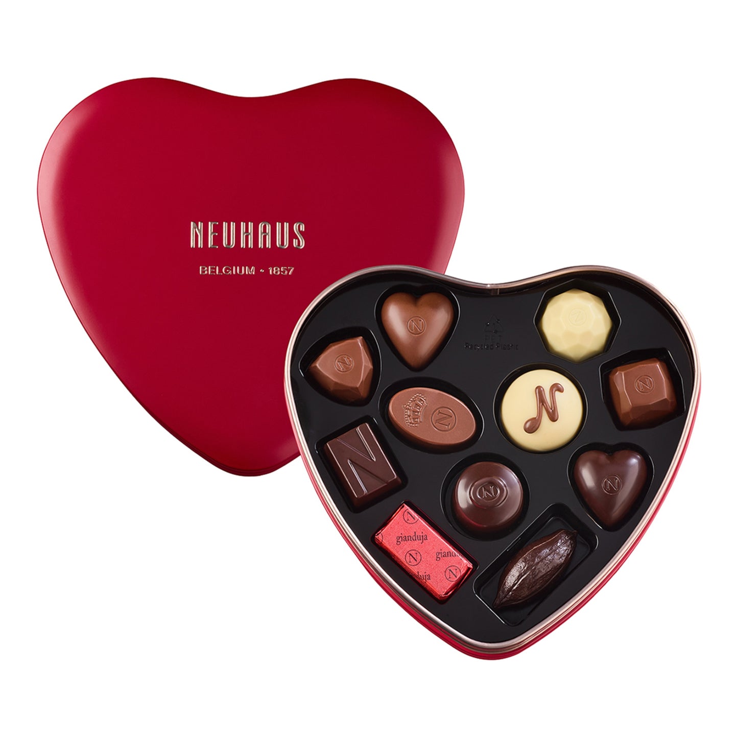 Neuhaus Assorted Heart Pralines – Belgian Chocolates 130g