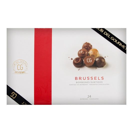 Brussels Club del Gourmet Assorted Chocolates – 24 Bonbons 280g