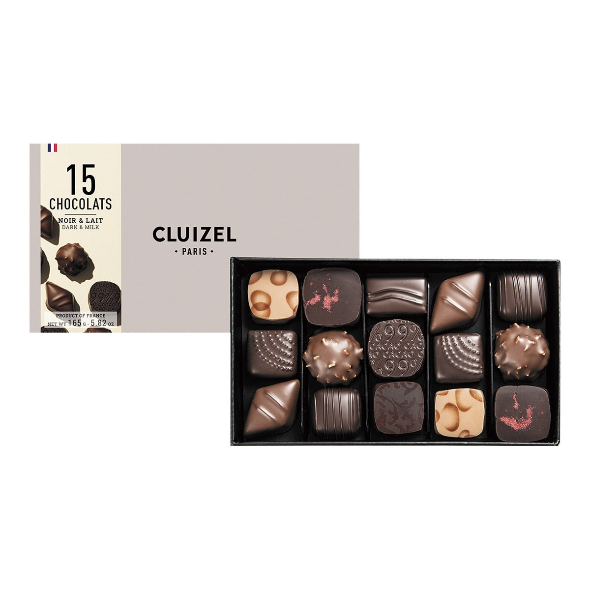 Michel Cluizel Assorted Chocolates – French Bonbons 165g
