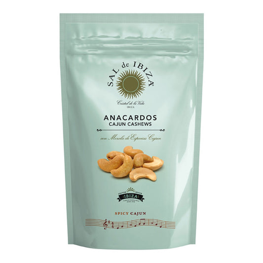Sal de Ibiza Cajún Spiced Cashews – Roasted Spanish Snack 80g