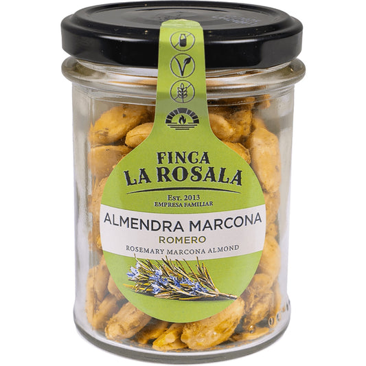 Finca La Rosala Marcona Almonds with Rosemary – Roasted Spanish Snack 90g