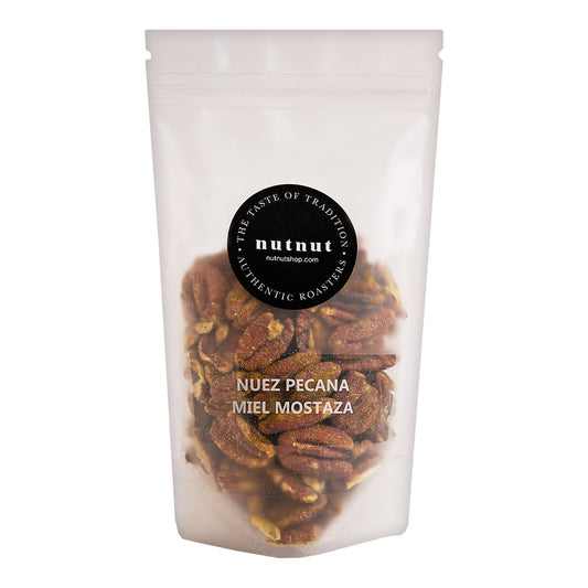 Nutnut Pecan Nuts with Honey & Mustard Aroma – Spanish Snack 150g