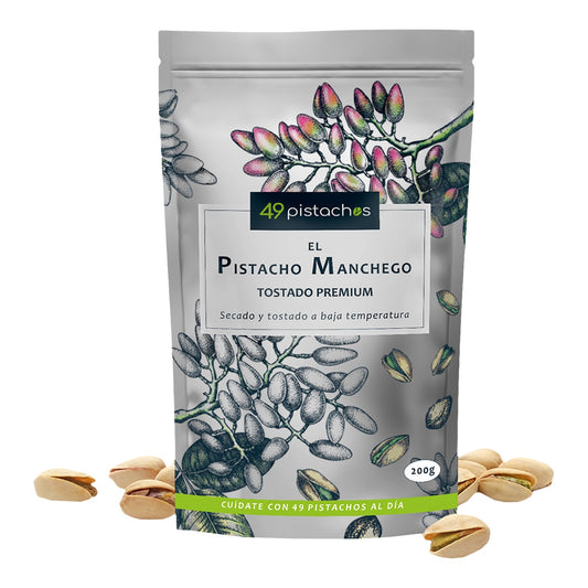 49 Manchego Roasted Pistachios – Spanish Gourmet Snack 200g