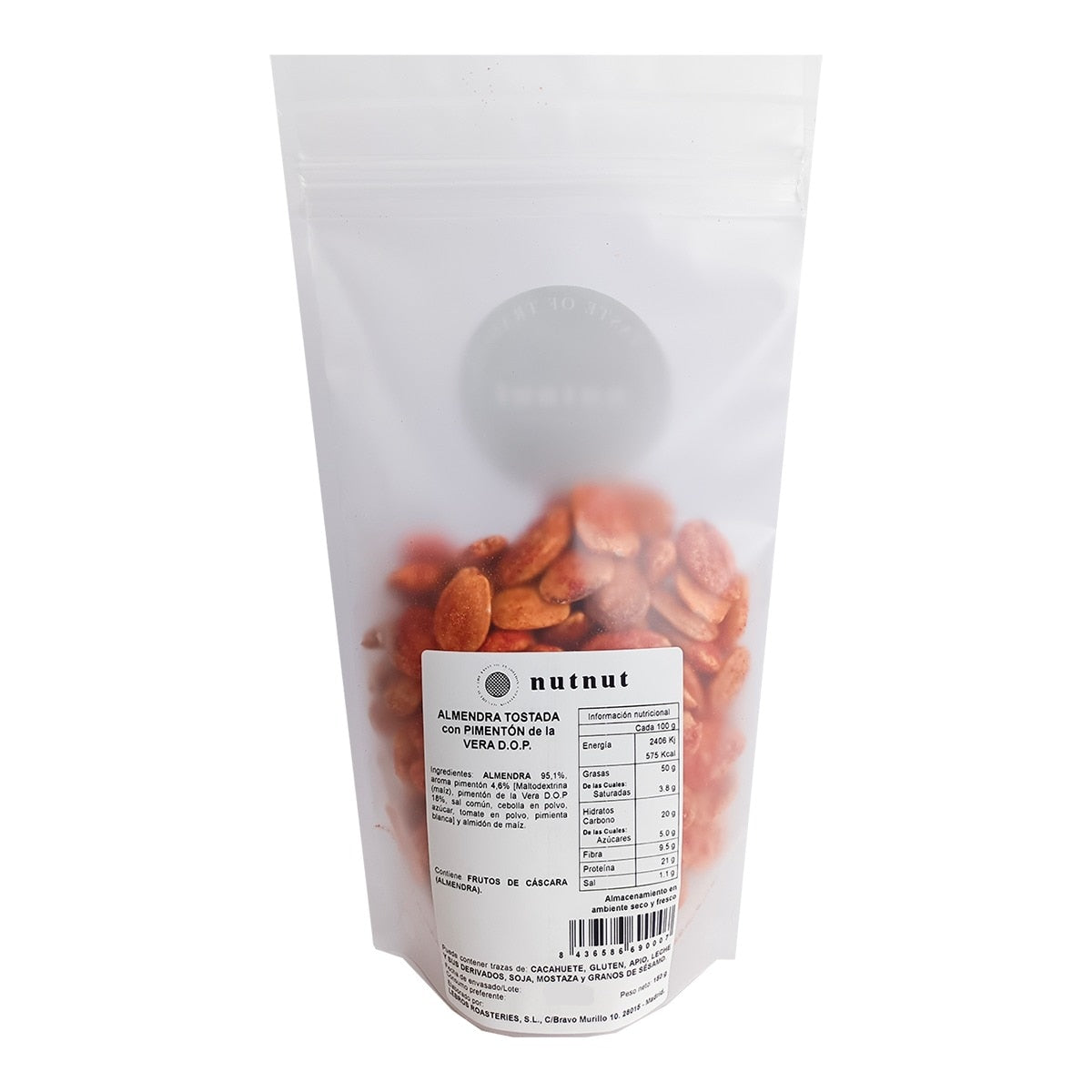 Nutnut Almonds with Vera DOP Smoked Paprika – Spanish Snack 150g