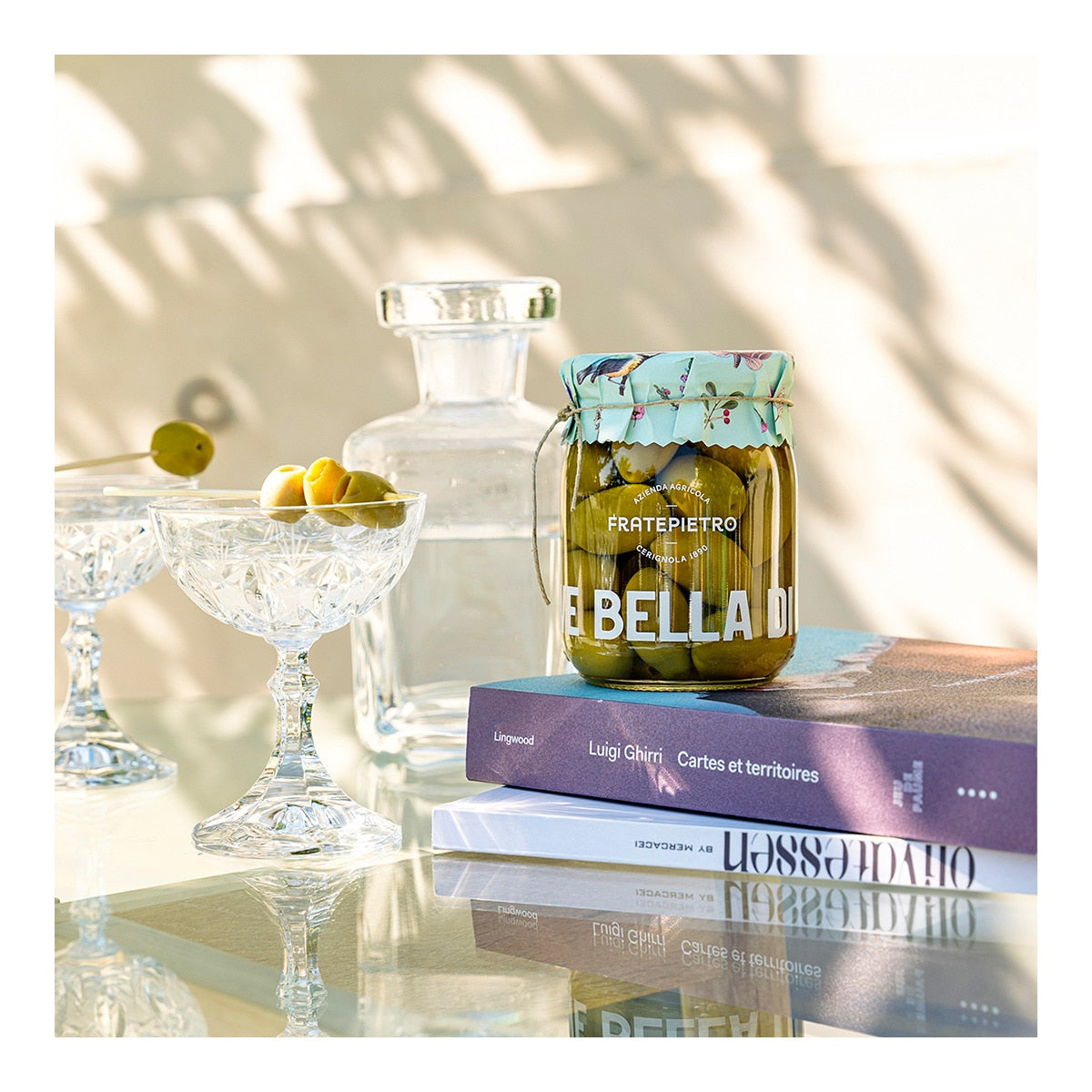 Fratepietro Bella di Cerignola Green Olives – Brined 550g