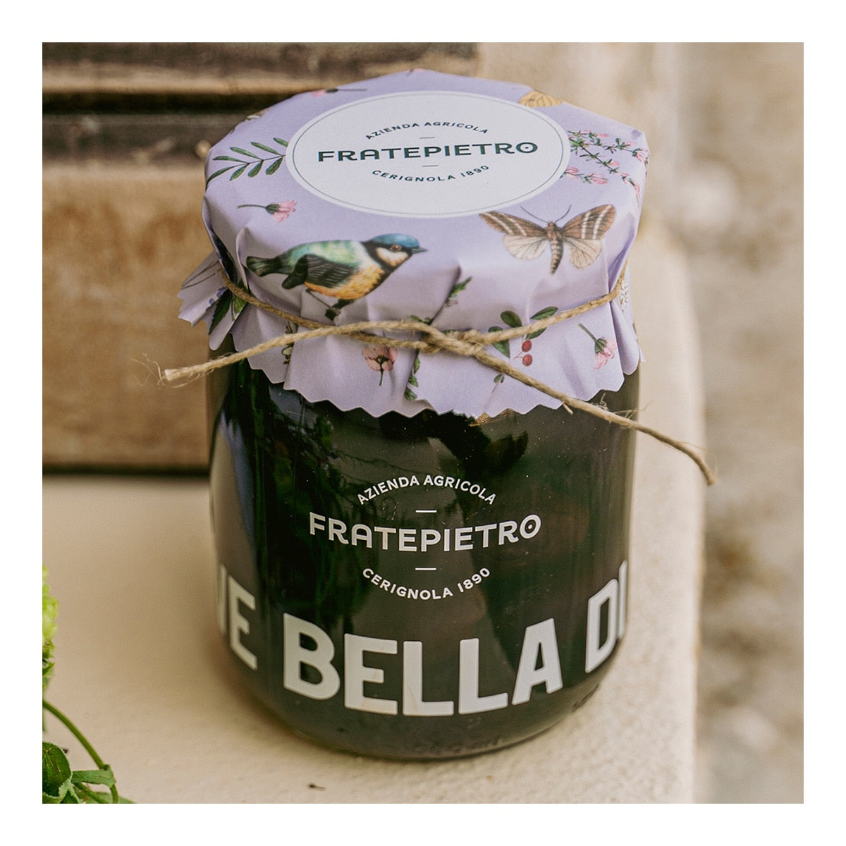 Fratepietro Bella di Cerignola Black Olives – Italian Brined 550g