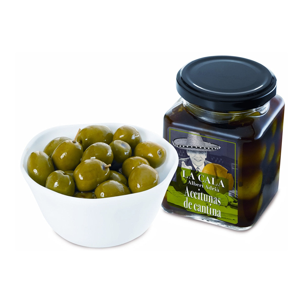 La Cala Albert Adrià Cantina Olives – Spanish Green Olives 150g