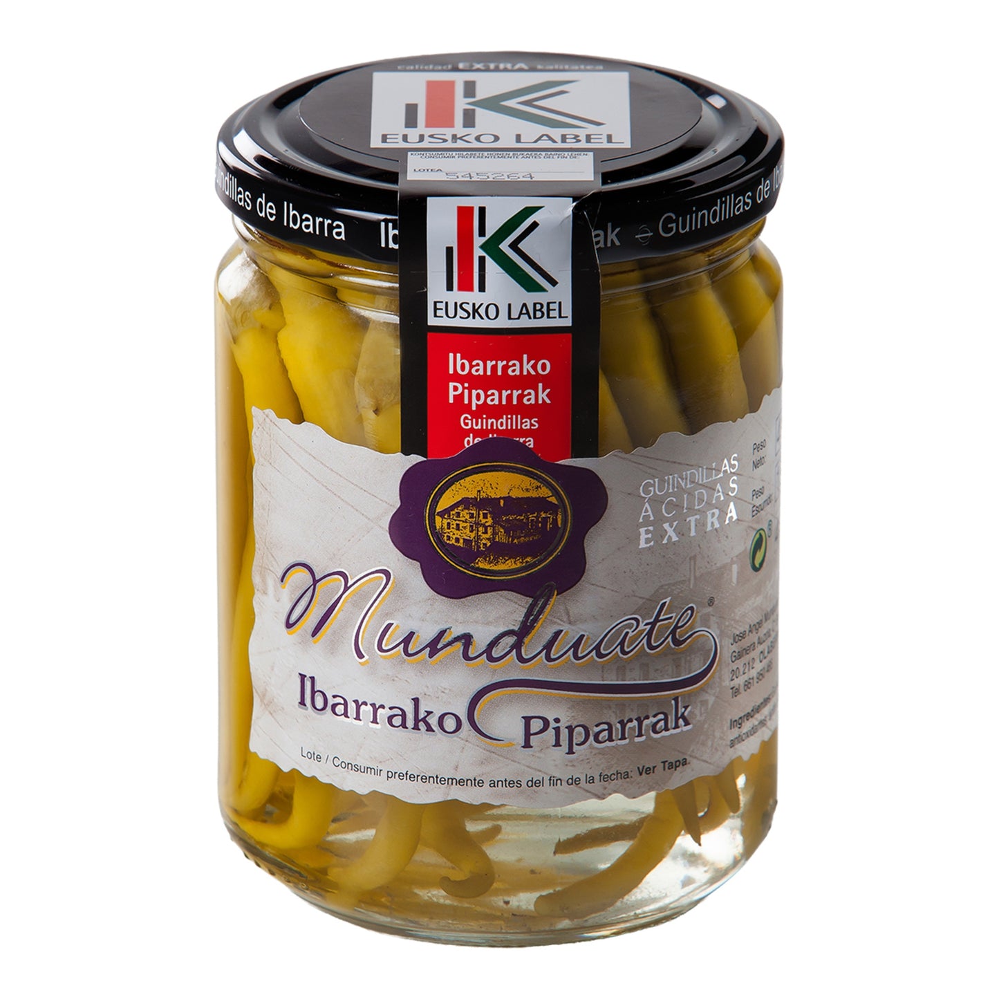 Munduate Piparra – Roasted Piquillo Peppers 410g